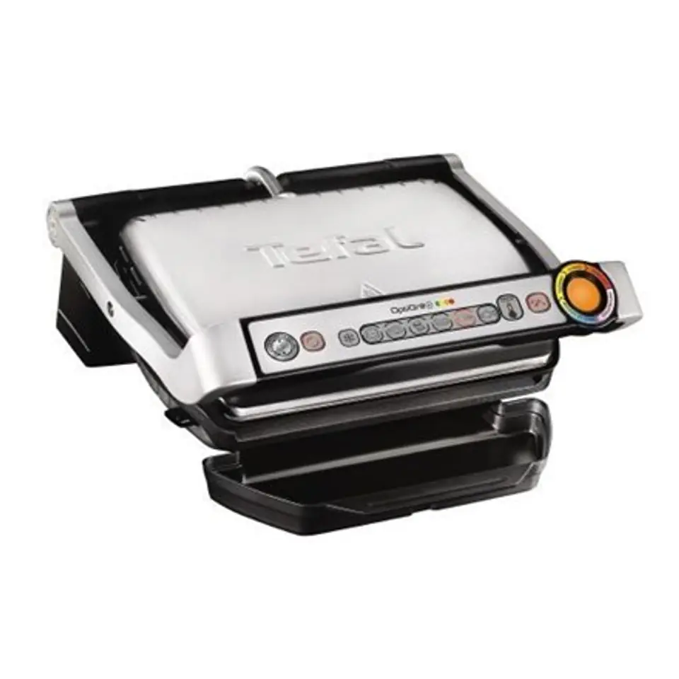 TEFAL Electric grill GC712D34 Contact, 2000 W, Silver w sklepie Wasserman.eu