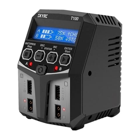 ⁨SkyRC T100 charger 2 x 50W⁩ at Wasserman.eu