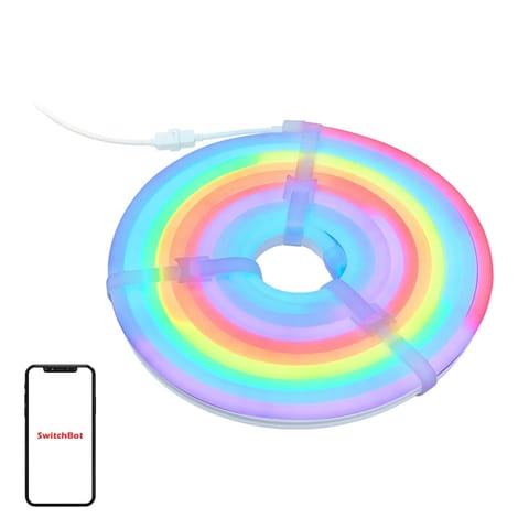 ⁨Sznur LED smart SWITCHBOT Neon Wire Rope Light⁩ w sklepie Wasserman.eu