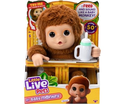 ⁨Moose Toys 26558 Little Live Pets Małpka Interaktywna Mango⁩ w sklepie Wasserman.eu