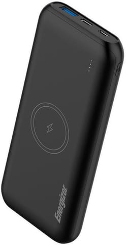 ⁨Powerbank indukcyjny Energizer 10000 mAh 20 W PD + Qi USB-C USB-A micro-USB QE10009PQ⁩ w sklepie Wasserman.eu
