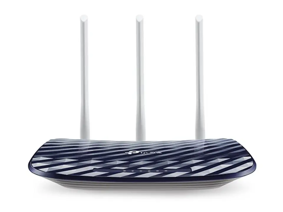 ⁨TP-LINK Router Archer C20 802.11ac, 300+433 Mbit/s, 10/100 Mbit/s, Ethernet LAN (RJ-45) ports 4, Antenna type 3xExternal⁩ w sklepie Wasserman.eu