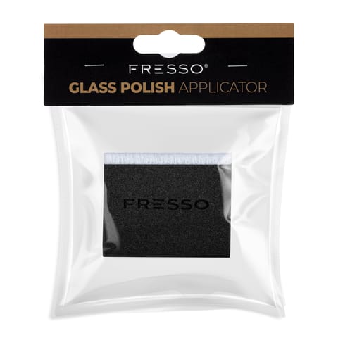 ⁨Fresso Glass Polish Applicator - kostka do polerowania szkła z filcem⁩ w sklepie Wasserman.eu