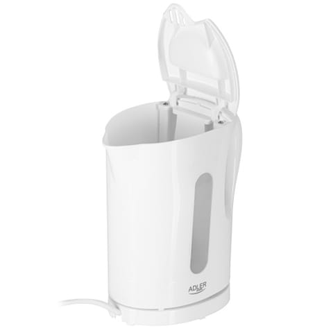 ⁨Czajnik Elektryczny Plastikowy 1,0 L, 1200 W, Wskaźnik Poziomu Wody, Automatyczne Wyłączanie⁩ w sklepie Wasserman.eu