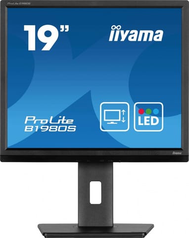 ⁨Monitor 19 cali B1980S-B1 HDMI, DP, PIVOT, HAS/150mm⁩ w sklepie Wasserman.eu