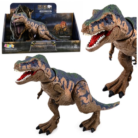 ⁨Figurka Dinozaura T-Rex Tyranozaur Rex Realistyczny Ruchome Kończyny Dźwięk⁩ w sklepie Wasserman.eu