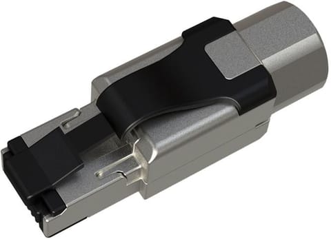⁨WTYK MODULARNY KONEKTOR PRZEMYSŁOWY SAMOZACISKOWY SOLARIX RJ45 CAT.6A STP NEW 1szt⁩ w sklepie Wasserman.eu