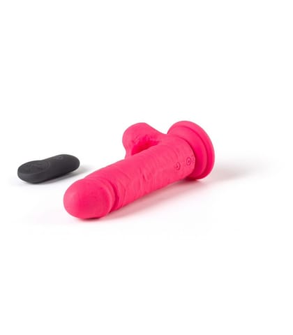 ⁨REALISTIC VIBRATOR "R12" PINK 14.4CM W/⁩ w sklepie Wasserman.eu
