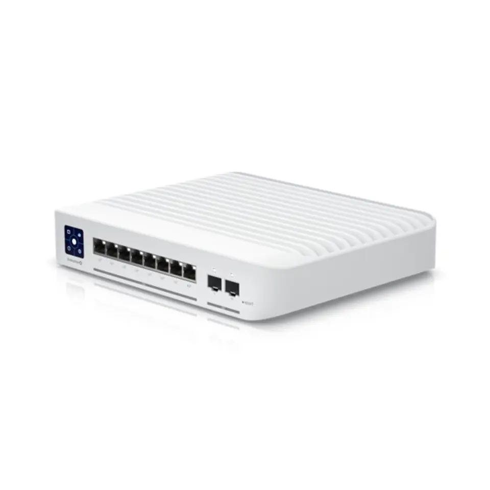 ⁨Ubiquiti Switch Enterprise 8 PoE USW-Enterprise-8-PoE PoE Switches, Polycarbonate, 1 Gbps (RJ-45) ports quantity SMB Layer 3* Po⁩ w sklepie Wasserman.eu