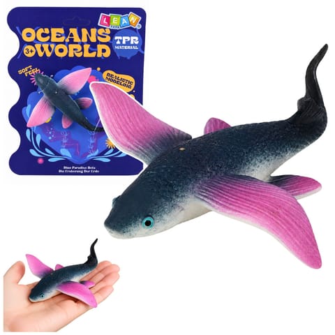 ⁨Latająca Ryba Gumowa Figurka Rozciągliwa Realistyczna Ryba Oceaniczna 12 cm⁩ w sklepie Wasserman.eu