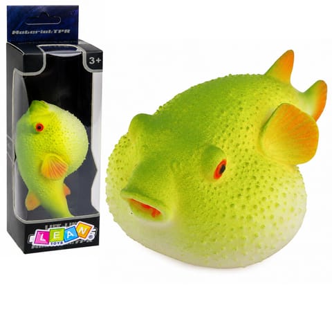 ⁨Ryba Rozdymka Gumowa Figurka Rozciągliwa Realistyczna Ryba Oceaniczna 12cm⁩ w sklepie Wasserman.eu