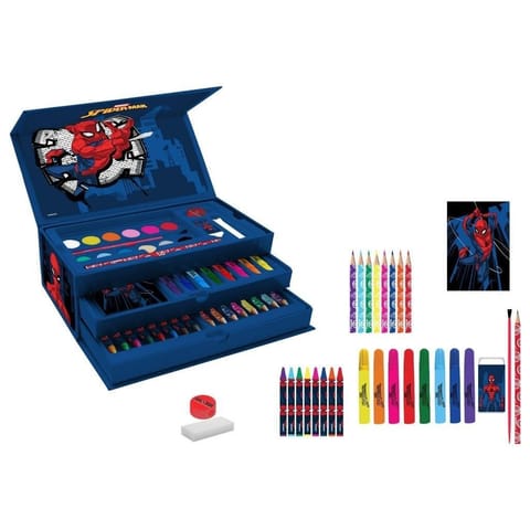 ⁨Zestaw artystyczny w kuferku Spiderman⁩ w sklepie Wasserman.eu