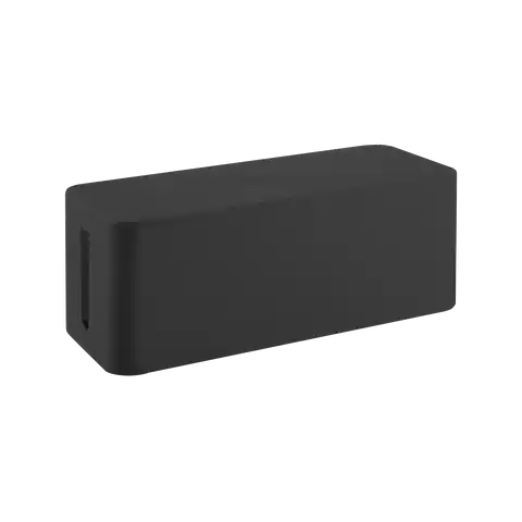 ⁨Kabel-Organizer - Kabelbox L, schwarz⁩ im Wasserman.eu
