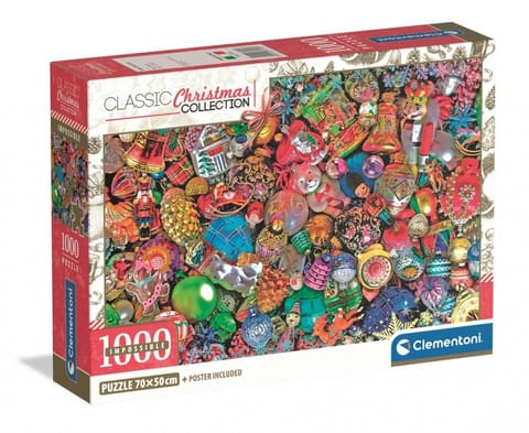 ⁨Puzzle 1000 Impossible Xmas Coll. Jolly Christmas⁩ w sklepie Wasserman.eu