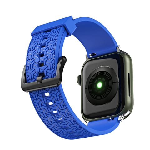 ⁨Pasek bransoleta do zegarka Apple Watch 42 / 44 / 45 mm - niebieski⁩ w sklepie Wasserman.eu