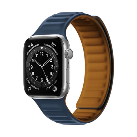 ⁨Pasek magnetyczny opaska bransoleta do Apple Watch 41 mm - niebieski⁩ w sklepie Wasserman.eu