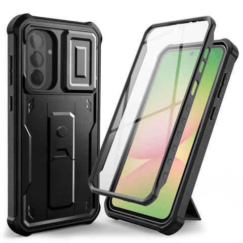 ⁨Etui pokrowiec na Samsung Galaxy A56 5G Kevlar Cam+ - czarny⁩ w sklepie Wasserman.eu