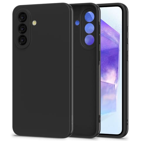 ⁨Etui pokrowiec na Samsung Galaxy A56 5G Icon - czarny⁩ w sklepie Wasserman.eu