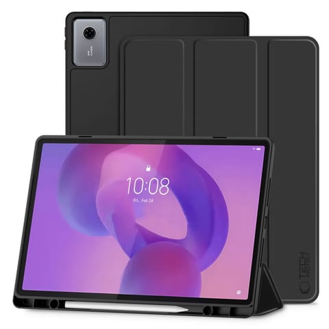 ⁨Etui pokrowiec na Lenovo Idea Tab Plus 12.1 TB-361 SmartCase - czarny⁩ w sklepie Wasserman.eu