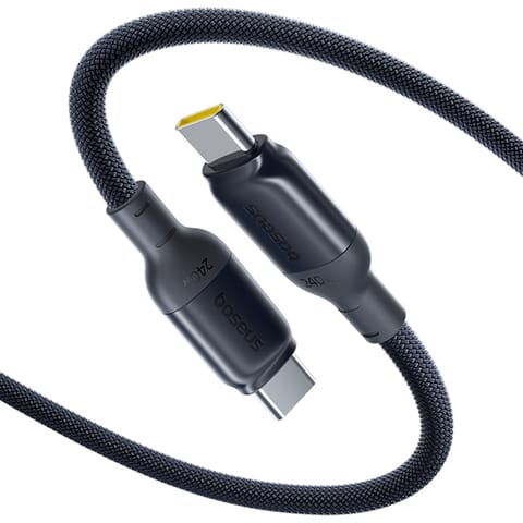 ⁨Kabel przewód USB-C PicoGo Fast Charging 240W 1m - czarny⁩ w sklepie Wasserman.eu