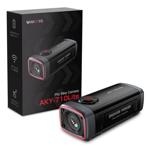 ⁨Kamera sportowa wideorejestrator na kierownicę roweru 710 Lite 1080P - czarna⁩ w sklepie Wasserman.eu