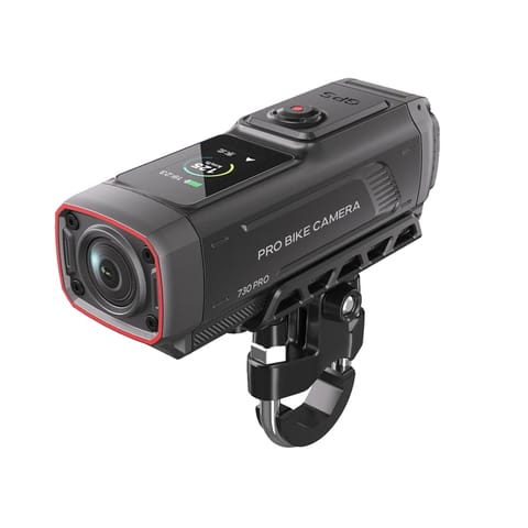 ⁨Kamera sportowa wideorejestrator 4K na kierownicę rower motocykl 730Pro - czarna⁩ w sklepie Wasserman.eu