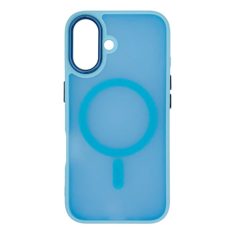 ⁨Etui case na iPhone 16 Magnetic Collection MagSafe - jasnoniebieski⁩ w sklepie Wasserman.eu