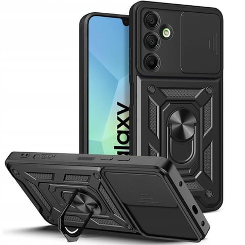⁨Etui pokrowiec na Samsung Galaxy A17 4G / 5G CamShield Pro - czarny⁩ w sklepie Wasserman.eu