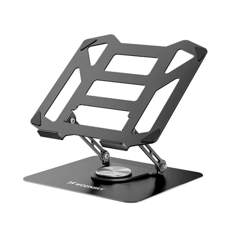 ⁨Podstawka chłodząca obrotowa 360 pod laptop tablet - czarna⁩ w sklepie Wasserman.eu