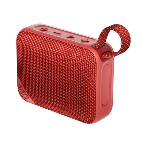 ⁨Głośnik bezprzewodowy Bluetooth z podświetleniem RGB IP67 - czerwony⁩ w sklepie Wasserman.eu