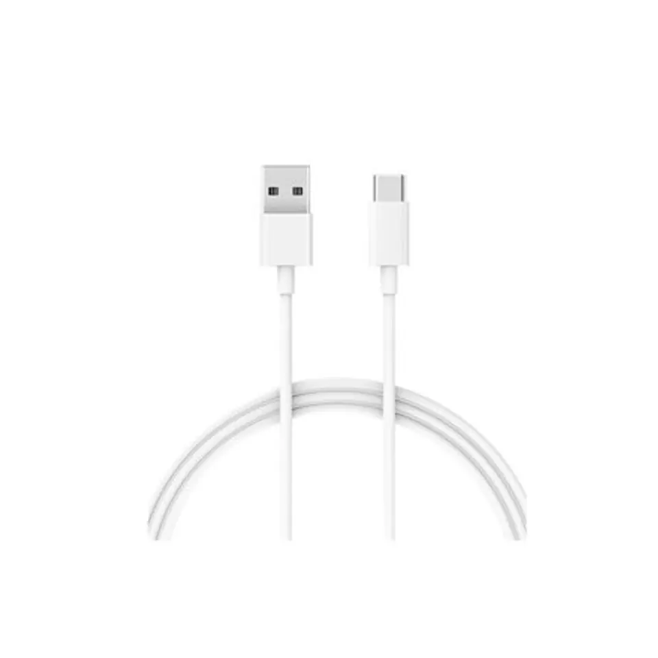 ⁨Xiaomi Mi USB Type-C Cable 1 m, White, USB-A Male, USB-C Male⁩ w sklepie Wasserman.eu