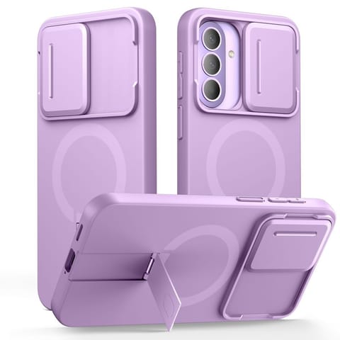 ⁨Etui z osłoną obiektywu na Samsung Galaxy A57 Kevlar Aura MagSafe - fioletowe⁩ w sklepie Wasserman.eu