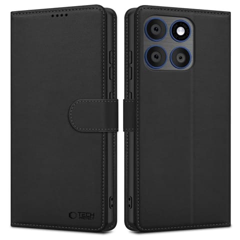 ⁨Etui pokrowiec na Motorola Edge 70 5G Wallet - czarne⁩ w sklepie Wasserman.eu