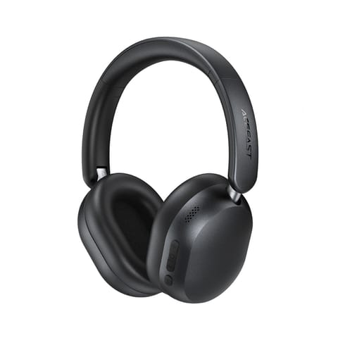 ⁨Słuchawki bezprzewodowe nauszne z ANC Bluetooth - czarne⁩ w sklepie Wasserman.eu