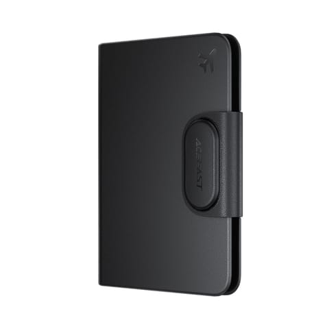 ⁨Lokalizator Bluetooth w formie etui na paszport kompatybilny z Apple Find My - czarny⁩ w sklepie Wasserman.eu