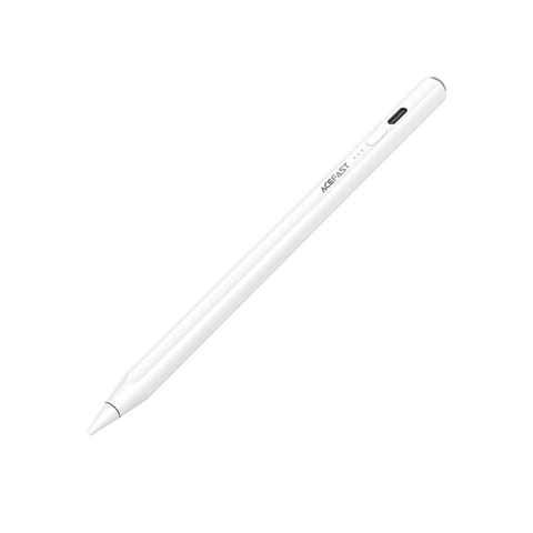 ⁨Rysik stylus pojemnościowy do iPad z 2 końcówkami V2 - biały⁩ w sklepie Wasserman.eu