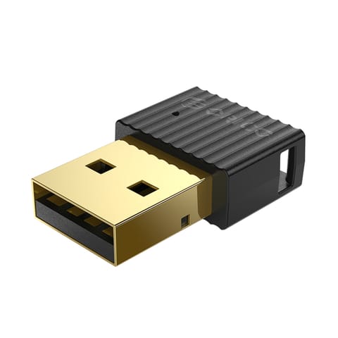 ⁨Adapter odbiornik Bluetooth 5.0 USB-A - czarny⁩ w sklepie Wasserman.eu