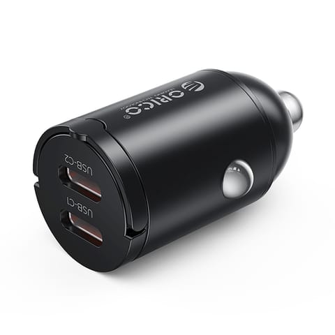 ⁨Ładowarka samochodowa USB-C 30W - czarna⁩ w sklepie Wasserman.eu