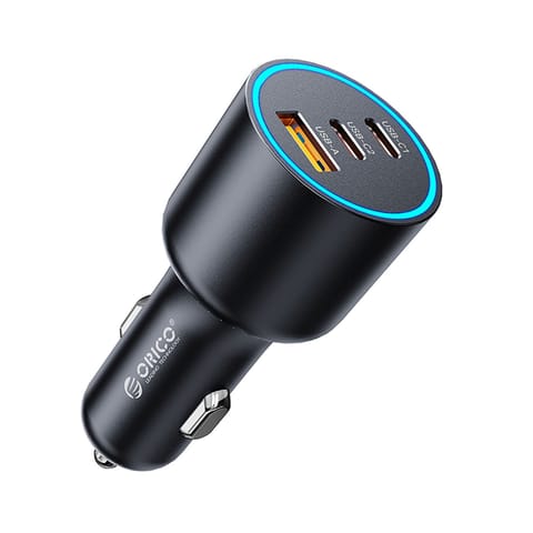 ⁨Ładowarka samochodowa USB-A USB-C 165W - czarna⁩ w sklepie Wasserman.eu