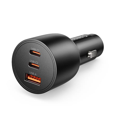 ⁨Ładowarka samochodowa USB-C USB-A 165W - czarna⁩ w sklepie Wasserman.eu