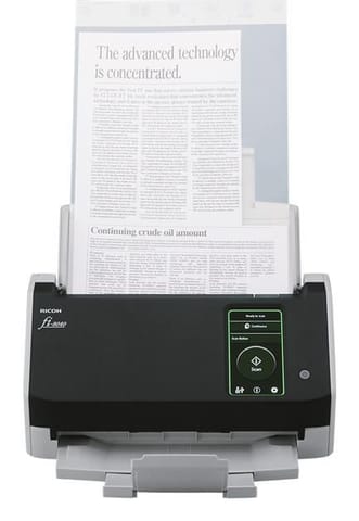 ⁨Ricoh fi-8040 ADF + Manual feed scanner 600 x 600 DPI A4 Black, Grey⁩ at Wasserman.eu