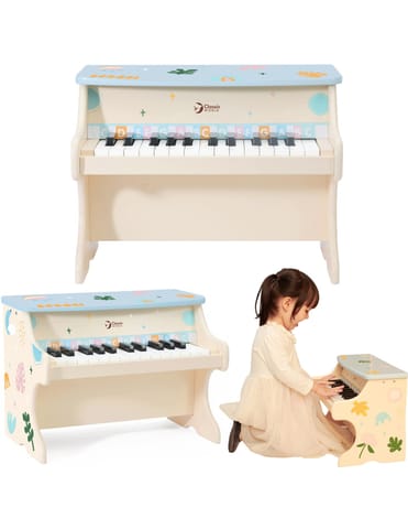 ⁨CLASSIC WORLD Pianino Muzyczne dla Dzieci Nauka Gry + Książeczka⁩ w sklepie Wasserman.eu
