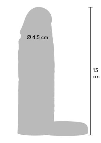 ⁨Penis Sleeve Liquid Silicone Ring 15 cm⁩ w sklepie Wasserman.eu
