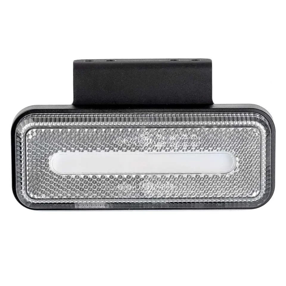 ⁨Marker lamp white rectangular led- ohm-02-w⁩ at Wasserman.eu