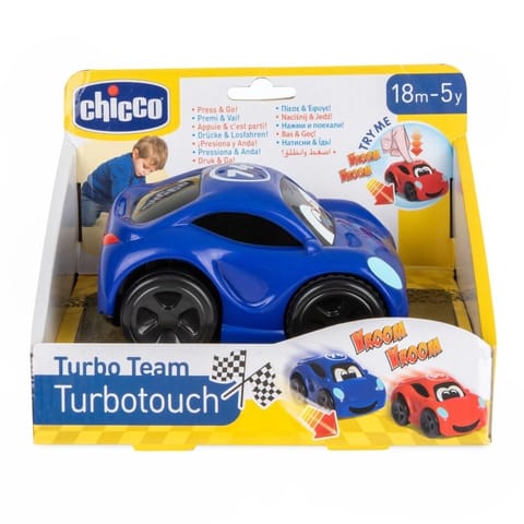 ⁨Samochód Turbo Touch Niebieski⁩ w sklepie Wasserman.eu