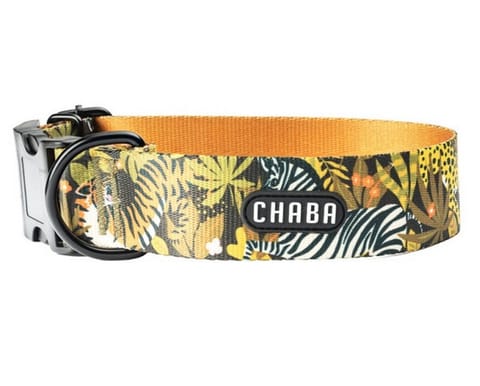 ⁨CHABA Obroża regulowana Bull Story IV S/M Jungle⁩ w sklepie Wasserman.eu