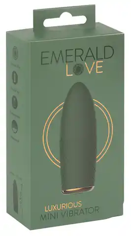⁨Luxurious vibrator 11,5cm Emerald Love⁩ at Wasserman.eu