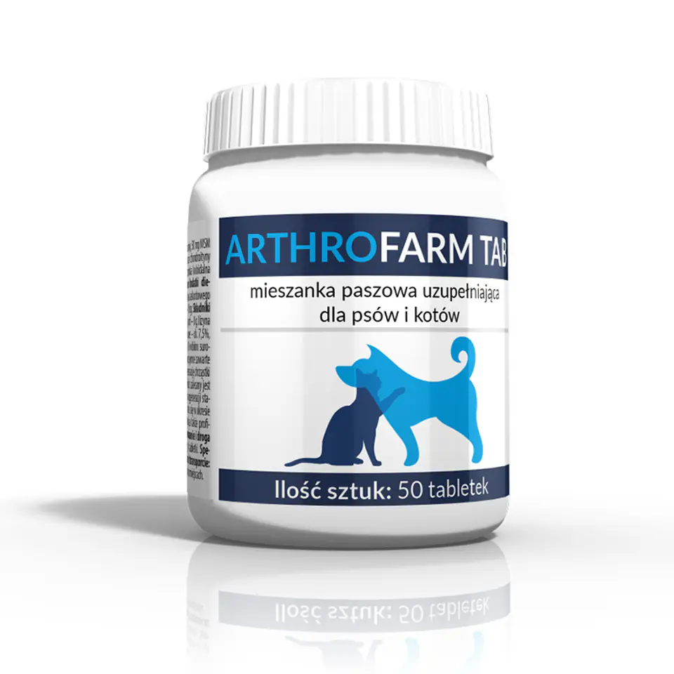 ARTHROFARM - Mieszanka paszowa uzupełniająca dla psów i kotów 50szt. w sklepie Wasserman.eu