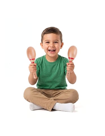 ⁨CLASSIC WORLD EDU Instrument Muzyczny Marakas dla Dzieci⁩ w sklepie Wasserman.eu