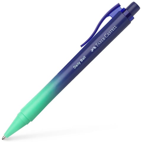 ⁨Długopis automatyczny DAILY XB BUZZING BLUE 140681 Faber-Castell⁩ w sklepie Wasserman.eu